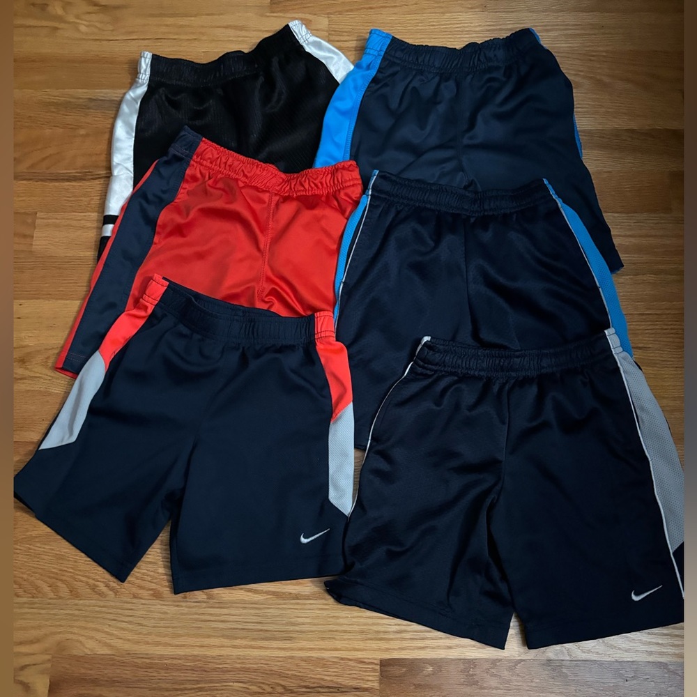 Six pairs of Nike shorts